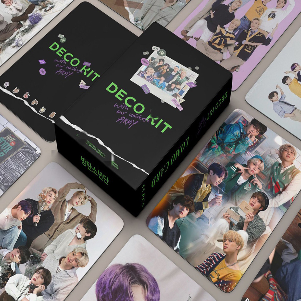 BTS 55Pcs/Box K-POP Bangtan Boys All Album Photocard/Lomocard. 