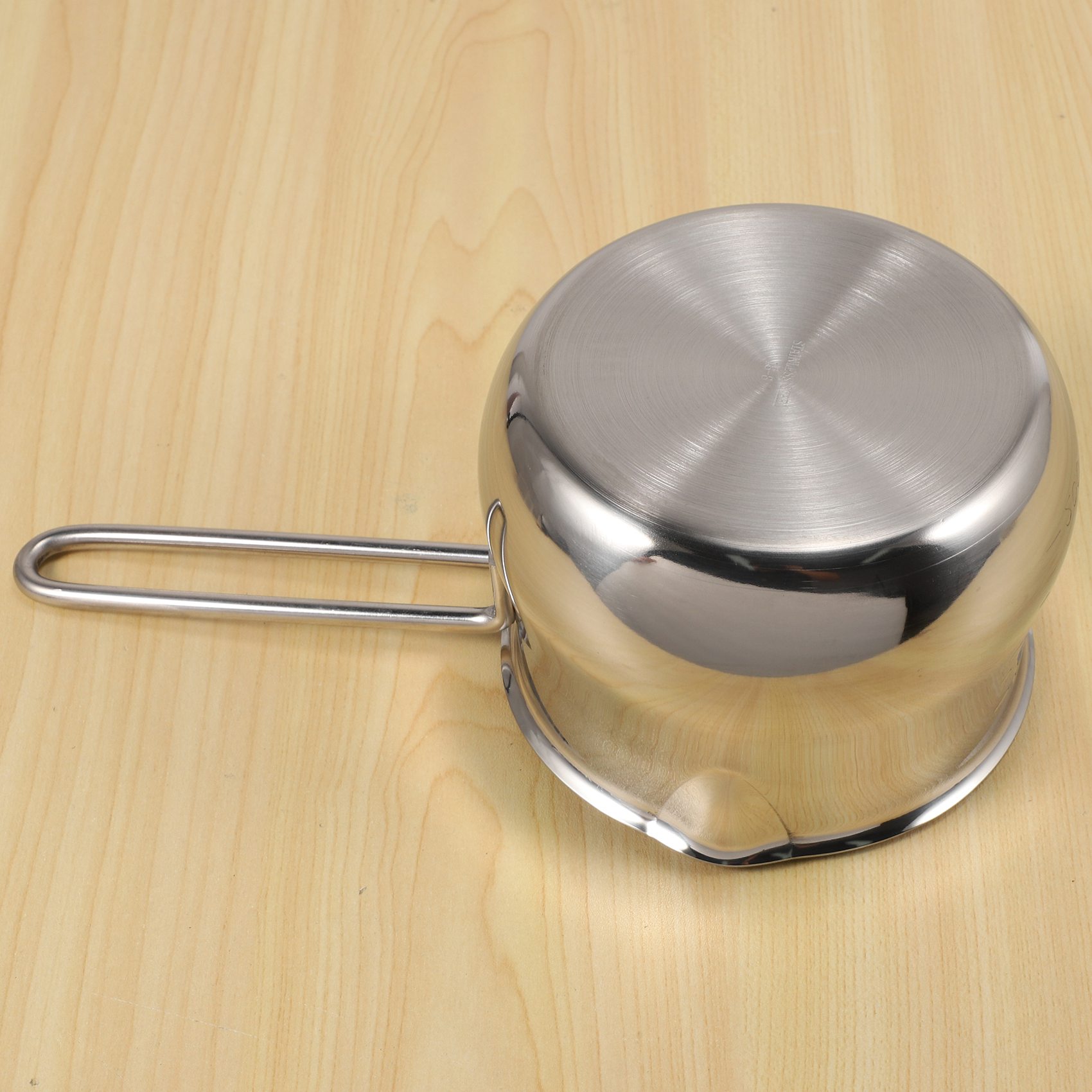 OUMERY Non-Stick Pan Milk Pot Butter Chocolate Melted Heating Pot Warmer Pan Small Saucepan Cheese Pot With Pour Spouts. 