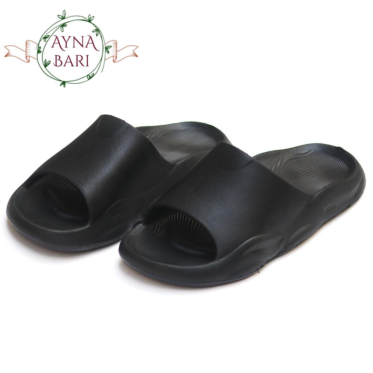 Fashionable Yeezy Slide Babar BLACK Slippers for Boys and Girls  Designer Slipper Shoe  Slides for man  Slides  House Slipper  Room Slipper NEW Slides [Handicraft Shop]