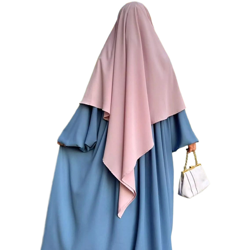Cross-border AliExpress, Amazon Shopee, Middle East, Dubai, Turkey, solid color bandana, hijab23001. 