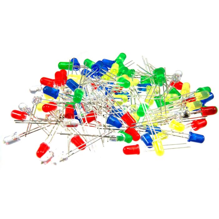 4 Color LED, 2 types Resistor & 1N4007 Diode, total 70pcs Item. 