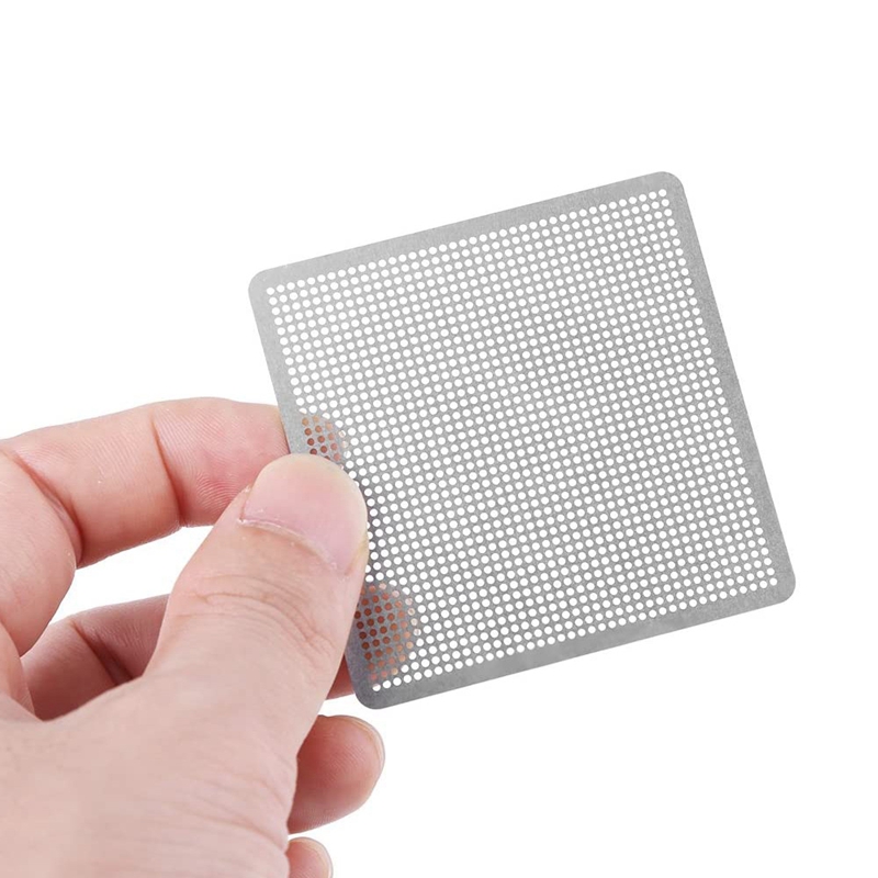 27Pcs Universal Direct BGA Heating Stencil Reballing Support Stencil Holder Template Heated Fixture for SMT SMD Chips. 