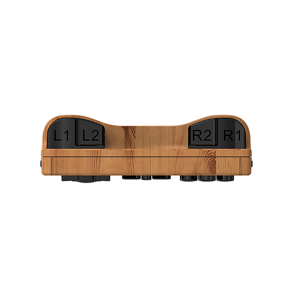 ANBERNIC RG351V 80GB 7000 Gaming - Wood grain color. 