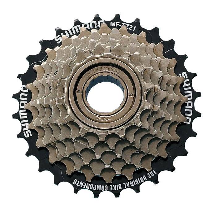 Shimano 7 speed (MF TZ 21)