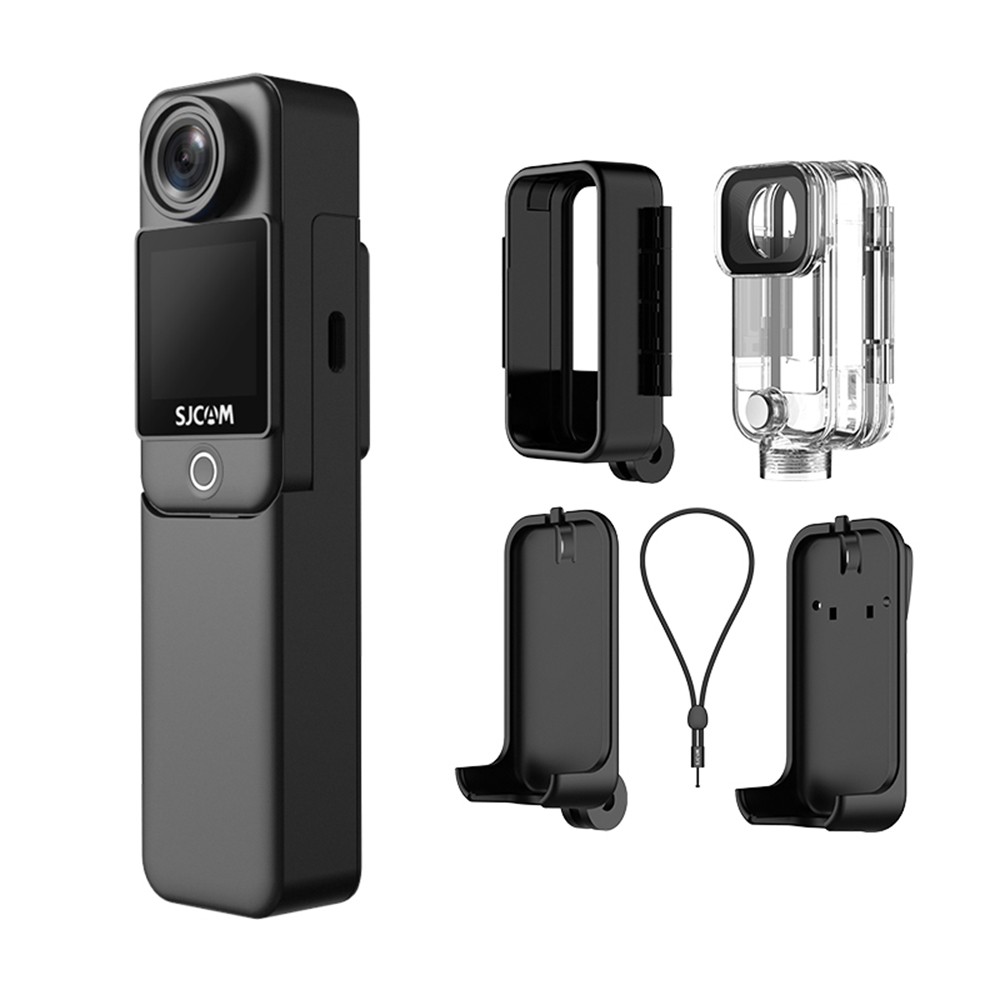 SJCAM C300 4K 30FPS Mini Action Camera 5G/2.4G WiFi Sports Camera Dual Touch Control Screen with an Extra 2800mAh Battery Module. 