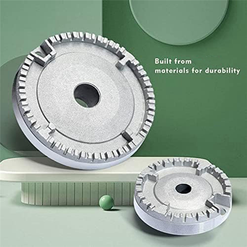 Universal Burner Crown Flame Cap Oven Cooker Hob Gas for CDA,Flame Burner Cap Crown Fits All Between Sizes Easy Install Easy to Use. 