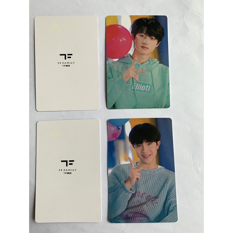 Three generations of members of the TF family photo card Zuo Hang Zhu Zhixin Su Xinhao Deng Jiaxin LOMO card collection photo card. 