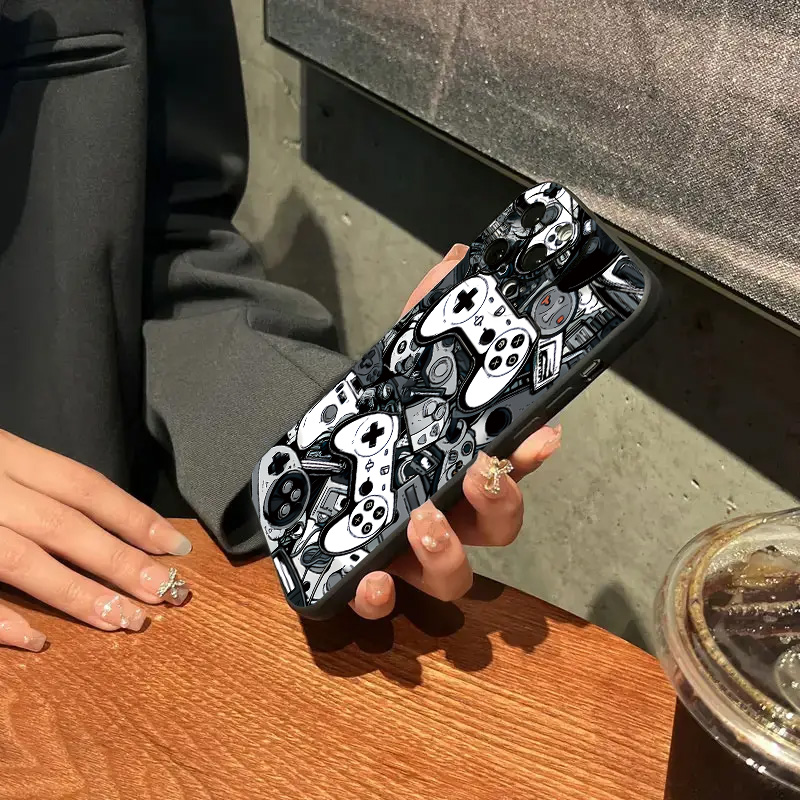 Case For Redmi Note 13 Cases Redmi 12 Case Game Controller Graphic Case For Xiaomi Redmi Note 12 Pro Plus 5G 12S 11 10 13C Cover. 