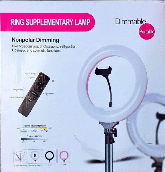 Dimmable 14" ringlight