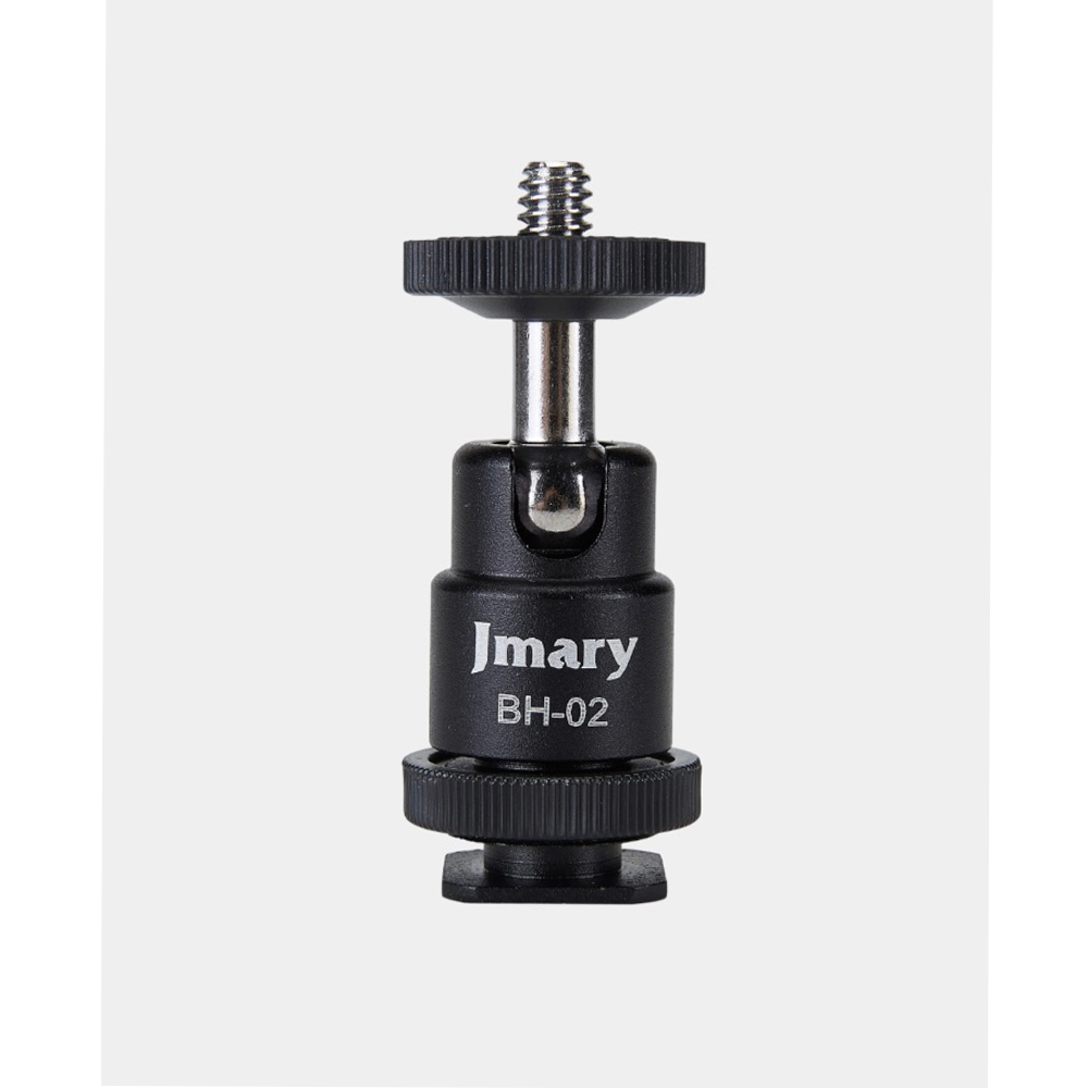 Jmary BH-02 Portable Phone Holder Mount With Cold Shoe 1/4'' Tripod Mount Stand. 