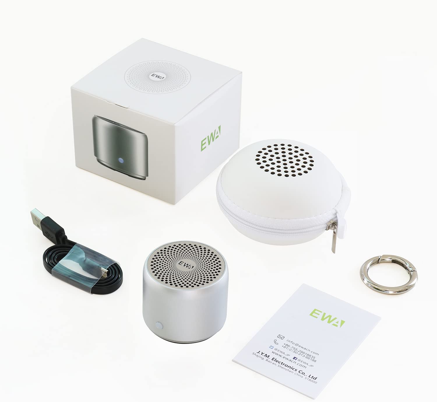 Ewa A106 Pro Portable Mini Bluetooth Speaker Enhanced Bass And High Definition Sound Portable Design With Carrying Pouch -  Bluetooth Speaker. 