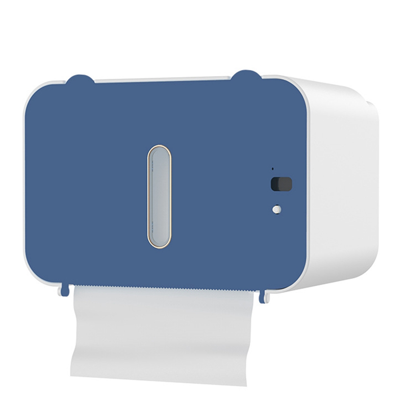 Wall Mounted Automatic Tissue Box Induction Toilet Paper Holder Tissue Case Rack Automatic Tissue Box