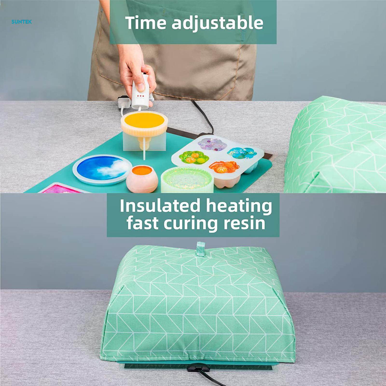 Epoxy Resin with Cover and Timer Epoxy Heater for Molds Casting. 