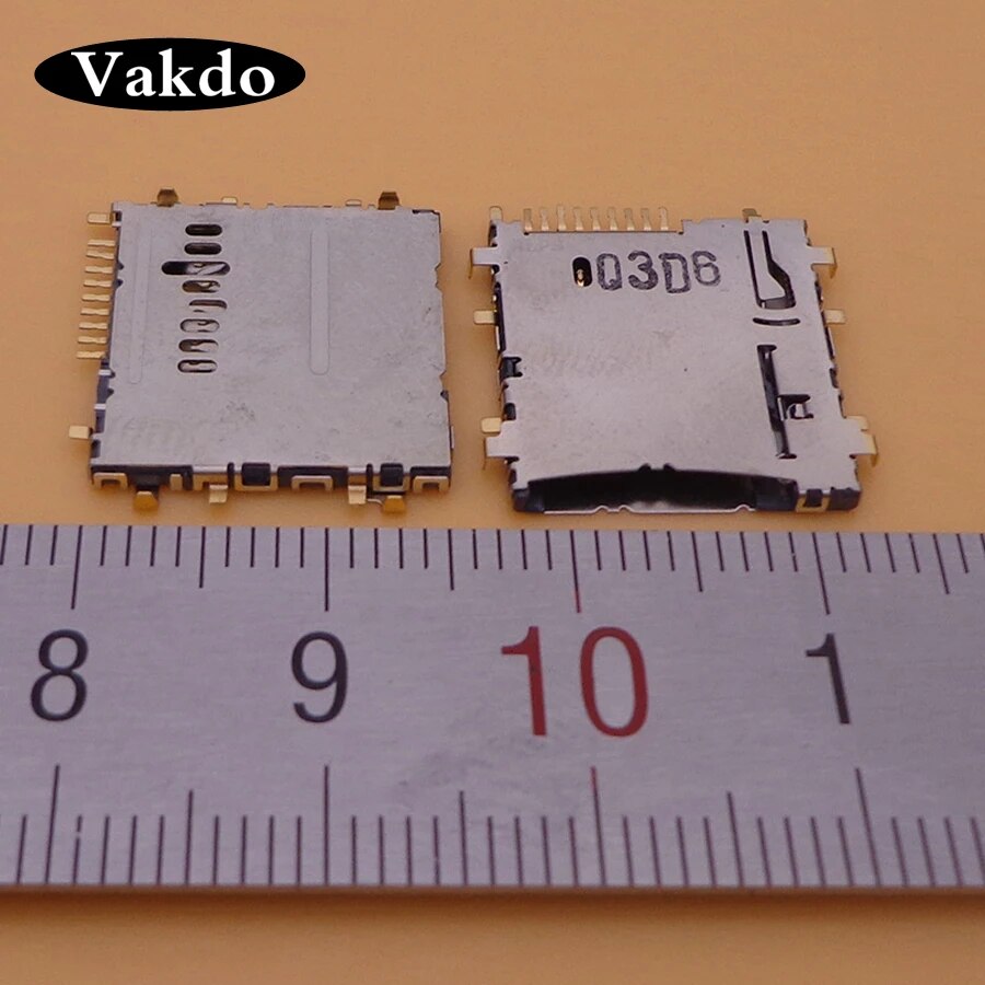 1-10PCS Micro SD TF Card Tray Reader Slot Holder Socket For Samsung Galaxy Tab 3 Lite 7.0 T110 T111 3G Tab 10.1 P5200. 