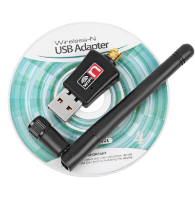USB Wifi Receiver and Share 300Mbps PC