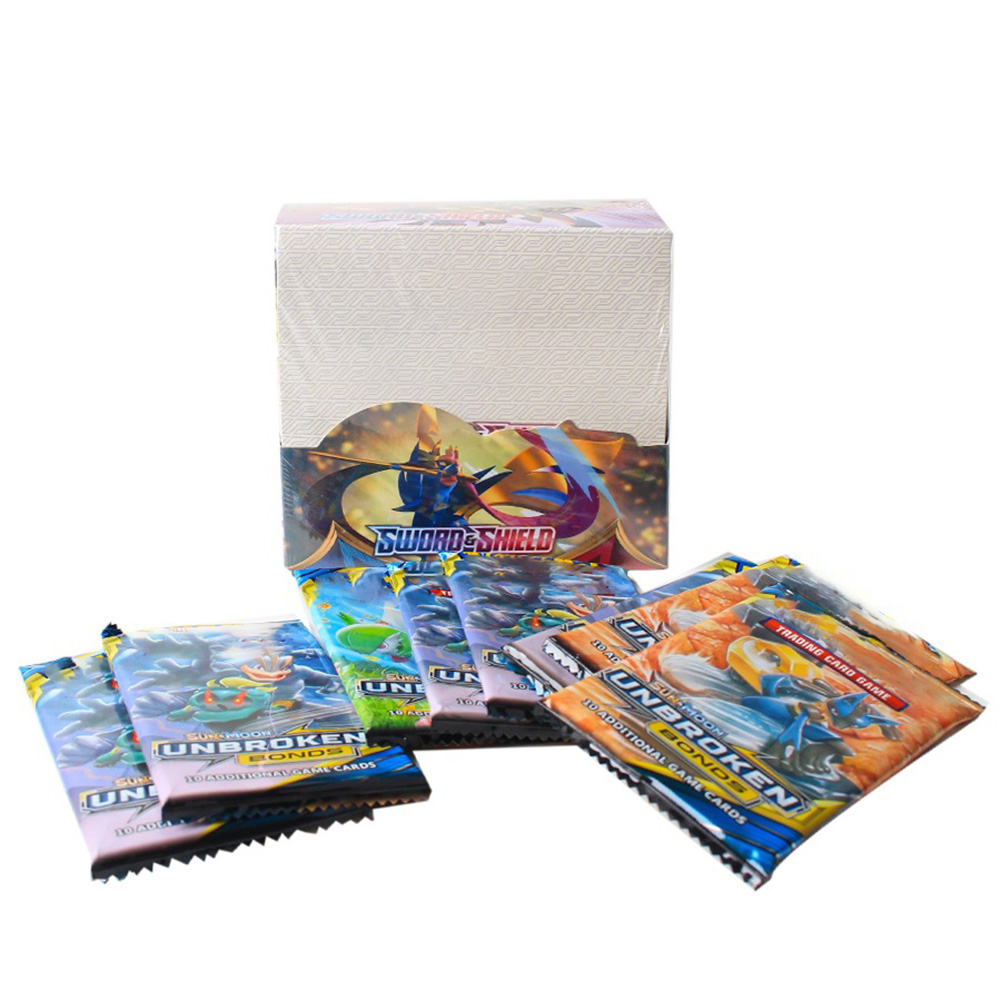 GC 324 Pcs/set Pokemon Card With Sparkling Destiny Style English Booster Battle Transaction Cards For Children Gifts. 
