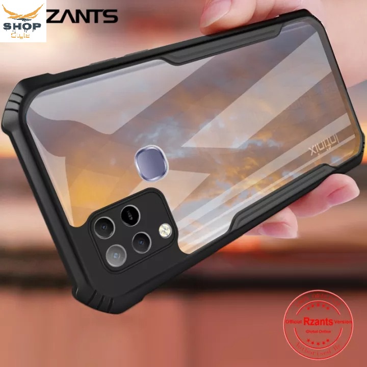 Infinix Hot 10s - Hard Case Back Cover【( 100% Premium Quality )】Transparent Silica Gel Matte ShockProof Slim Thin Cover Phone Casing ...