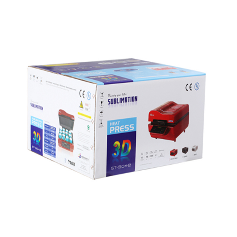 ST-3042 3D Sublimation Heat Press Printer 3D Vacuum Heat Press Machine for Cases Mugs Plates Glasses. 