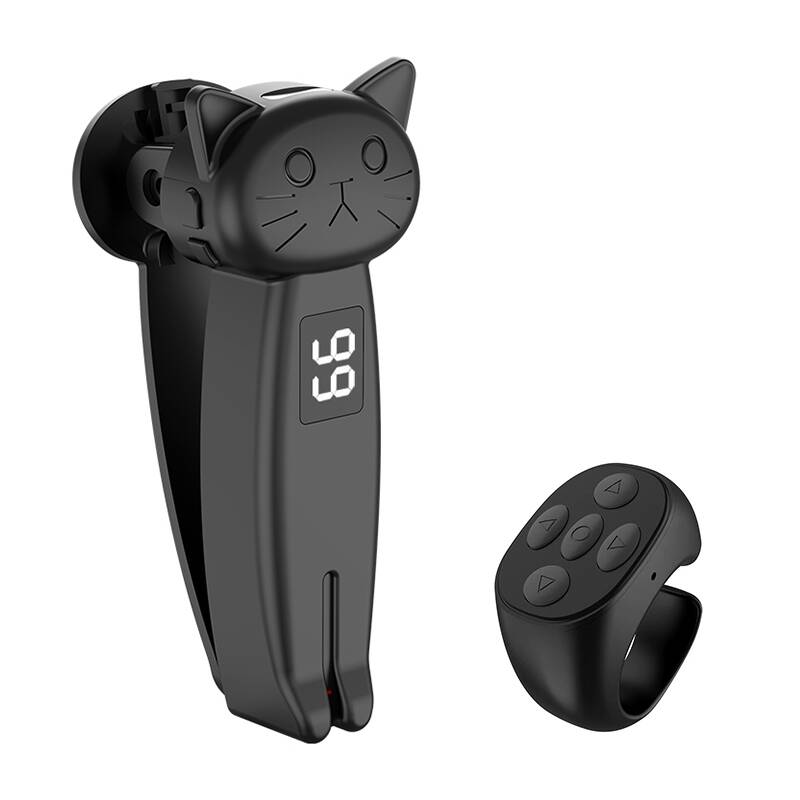 Remote Control Page Turner for Kindle Paperwhite Bluetooth-Compatible5.3 Smart Phone Screen Auto Clicker for Gaming Live. 