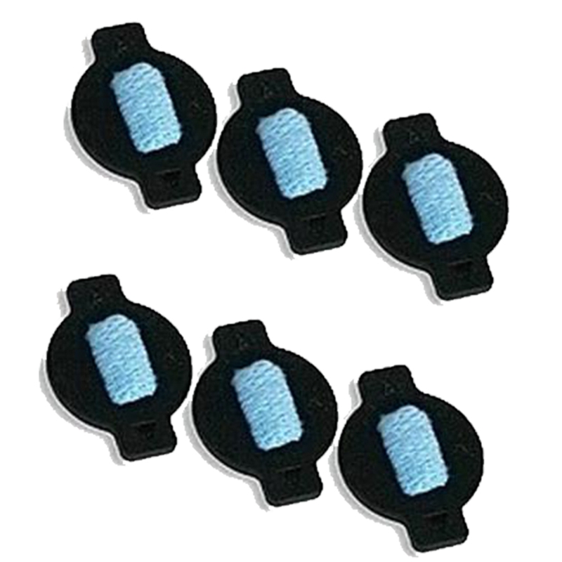 6Pcs Water Wick Cap Kit For Irobot Braava 380 380T 320 Mint 4200 4205 5200 5200C Robot Replacement Vacuum Cleaner Parts