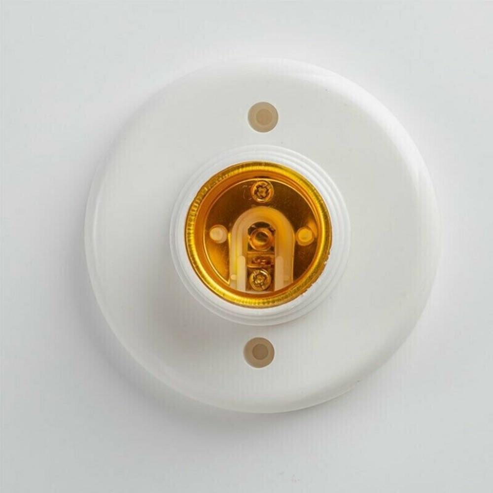 Light Bulb E27 Light Bulb Fixing Base Cap Pendant Lamp E27 Light Bulb Socket Fixing Round Lamp Base Holder for Light Bulb. 
