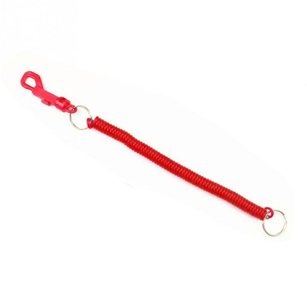 Coil Spring Spring Keychain Lightweight Colorful Stretchy Coil Key Ring Elastic P Buckle Stretchy Key Chain for Activities Use Key Organization Gift Option Fashion. 