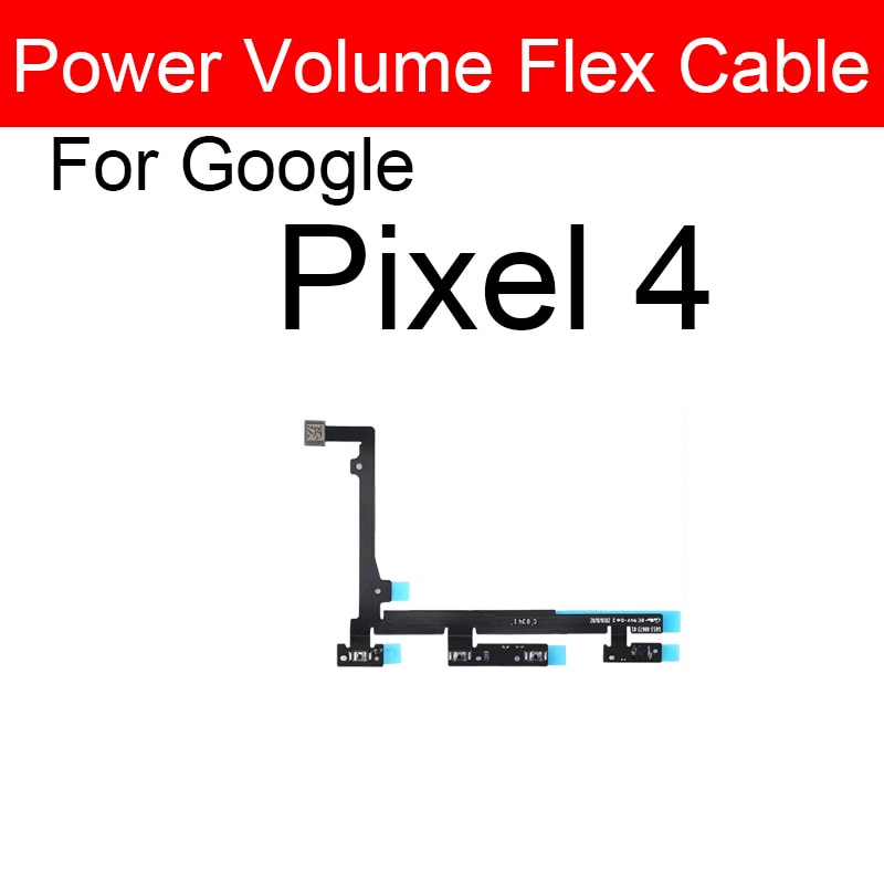 Power Volume Flex Cable For Google Pixel XL 2 2XL 3 3XL 3A 4 4XL 4A XL 5 Side Buttons Power Volume Key Flex Ribbon Repair Parts. 