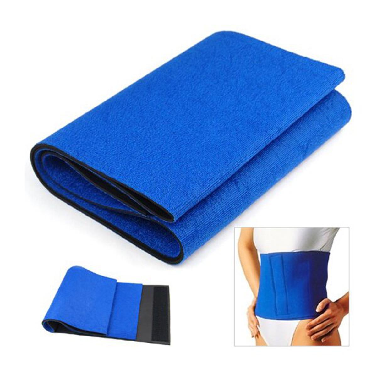 【happy one】100cm x 20cm Slimming Exercise Waist Sweat Body Wrap Neoprene Elastic Weight Reducing Waistband