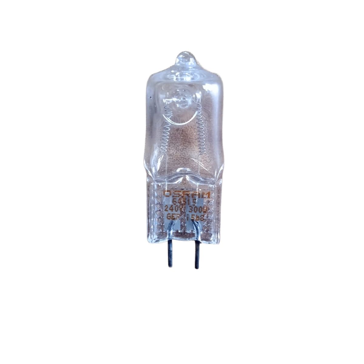 OSRAM 300W 64515 240V AC Halogen Display/Optic Lamp GX6.35 3200K, Made in Germany