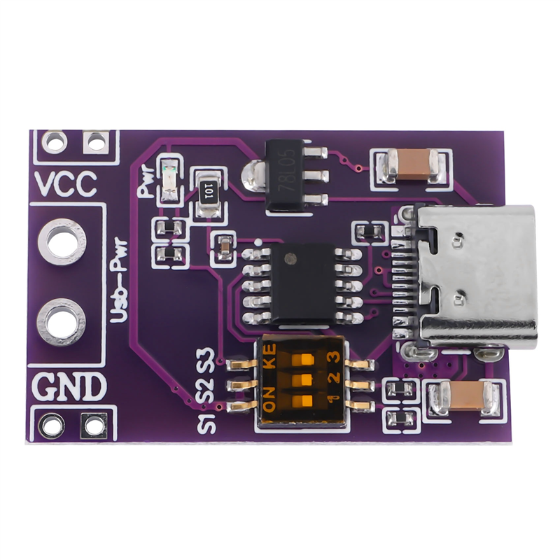 Type-C QC AFC USB-PD Notebook Power Supply Change Board Module