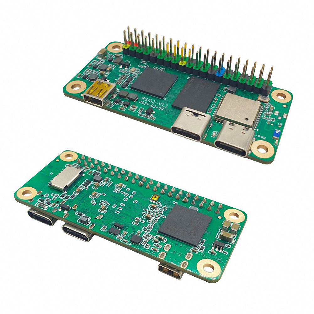 Radxa Zero Amlogic S905Y2 Quad A53 LPDDR4 RAM+0 EMMC WIFI4/BLE4 Development Board for Zero. 