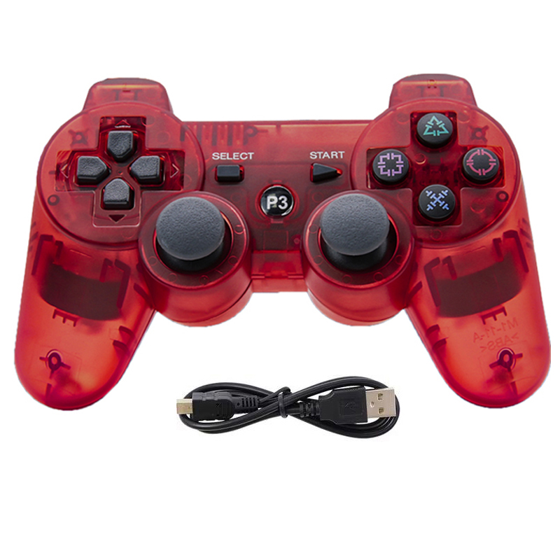 For SONY PS3 Bluetooth Controller Wireless For Play Station3 Joystick PC Gamepad Console 6-axis double vibration remote control. 