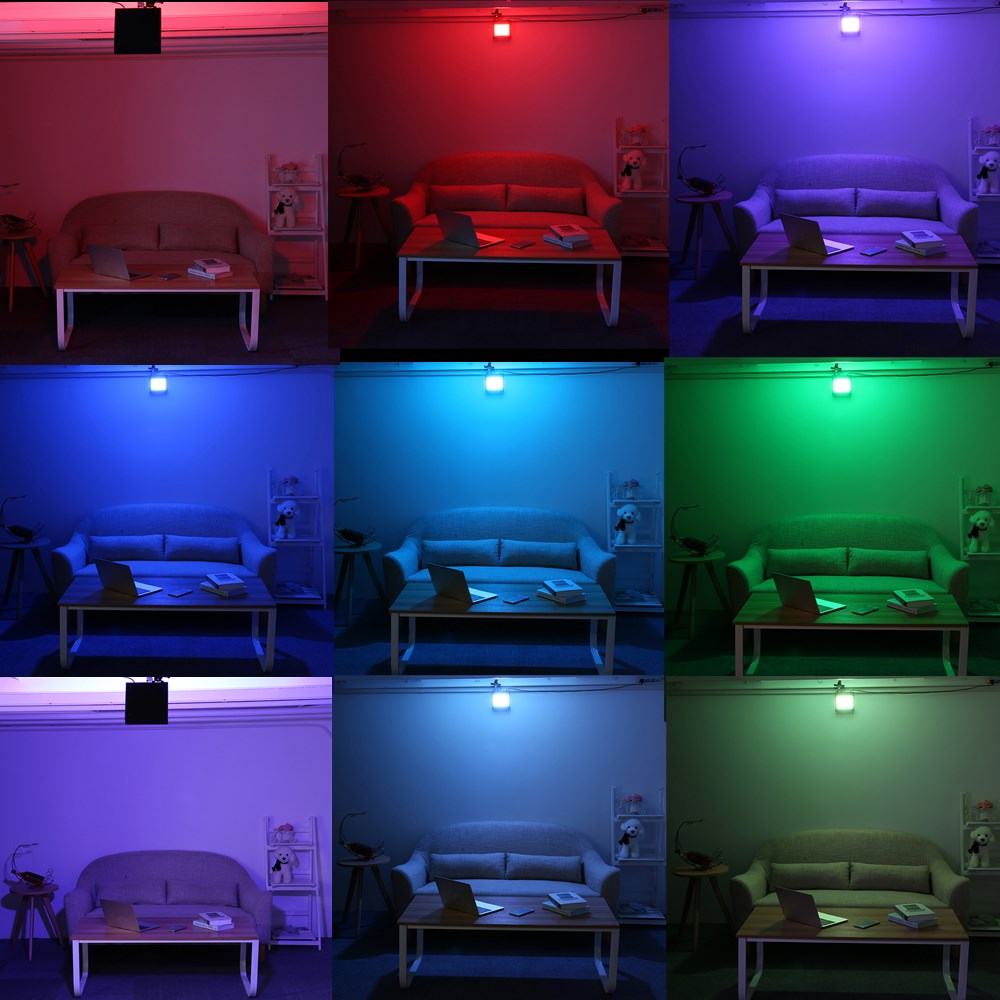 Durable SOLMORE 25W 108 RGB LED Strobe Lights Auto Sound Activated DJ Party Lights Adjustable Flash Speed Control with Remote Control for Stage Lighting Wedding Show Club Pub Parties. 