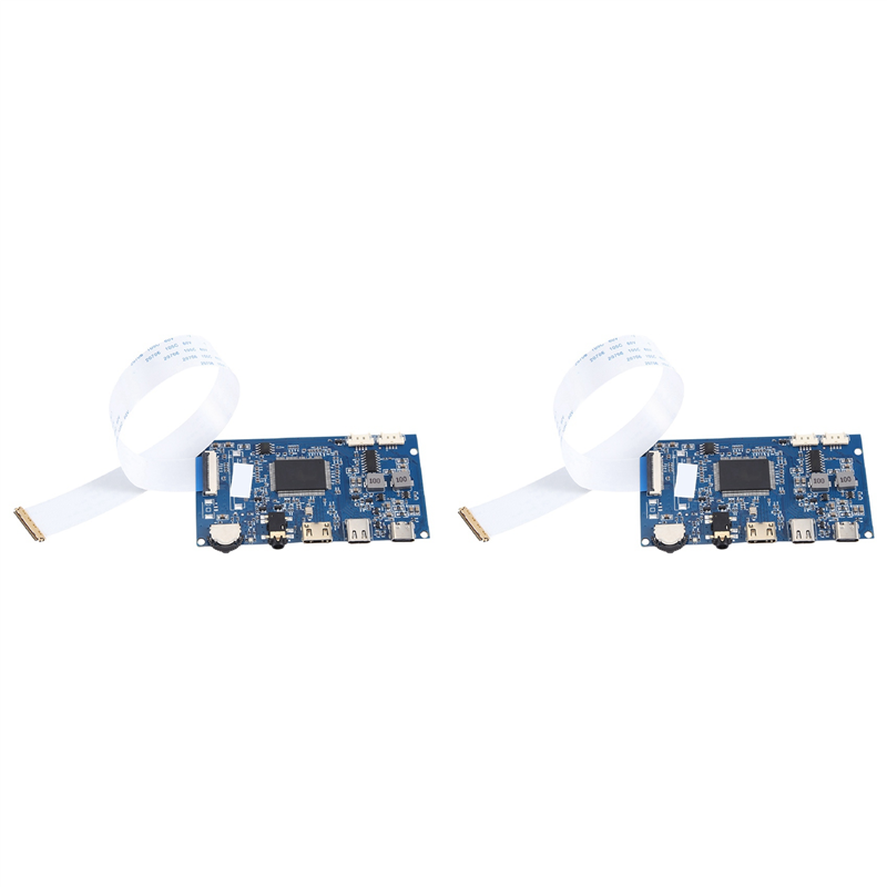2X LCD Monitor Driver Laptop LCD Driver 30Pin EDP LCD Panel Controller DMI-Compatible TYPE-C LCD Driver 1920X1080