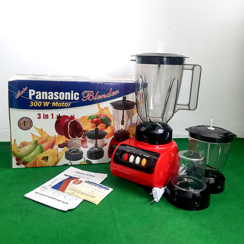 Top Selling heavy duty 1.5 liter Electric Panasonic Blender-Best Master Panasonic Blender & Juicer in Dhaka. 