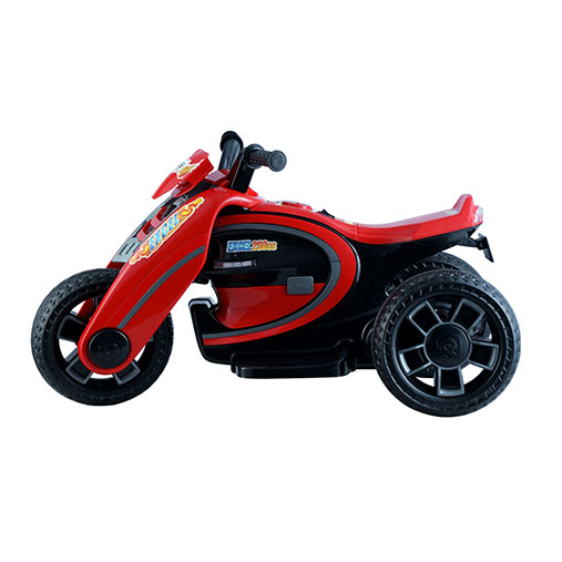 Baby Captain Excel Bike With Music - Red