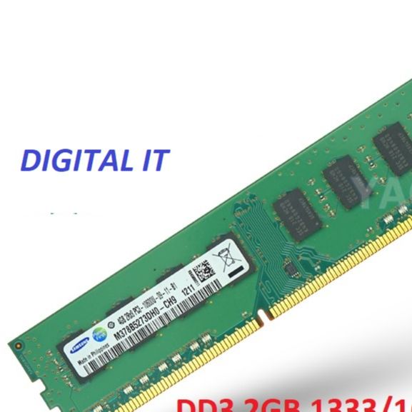 DESKTOP RAM DDR3 2GB PC3-10600 1333MHz ECC Registered 240-pin DIMM Memory