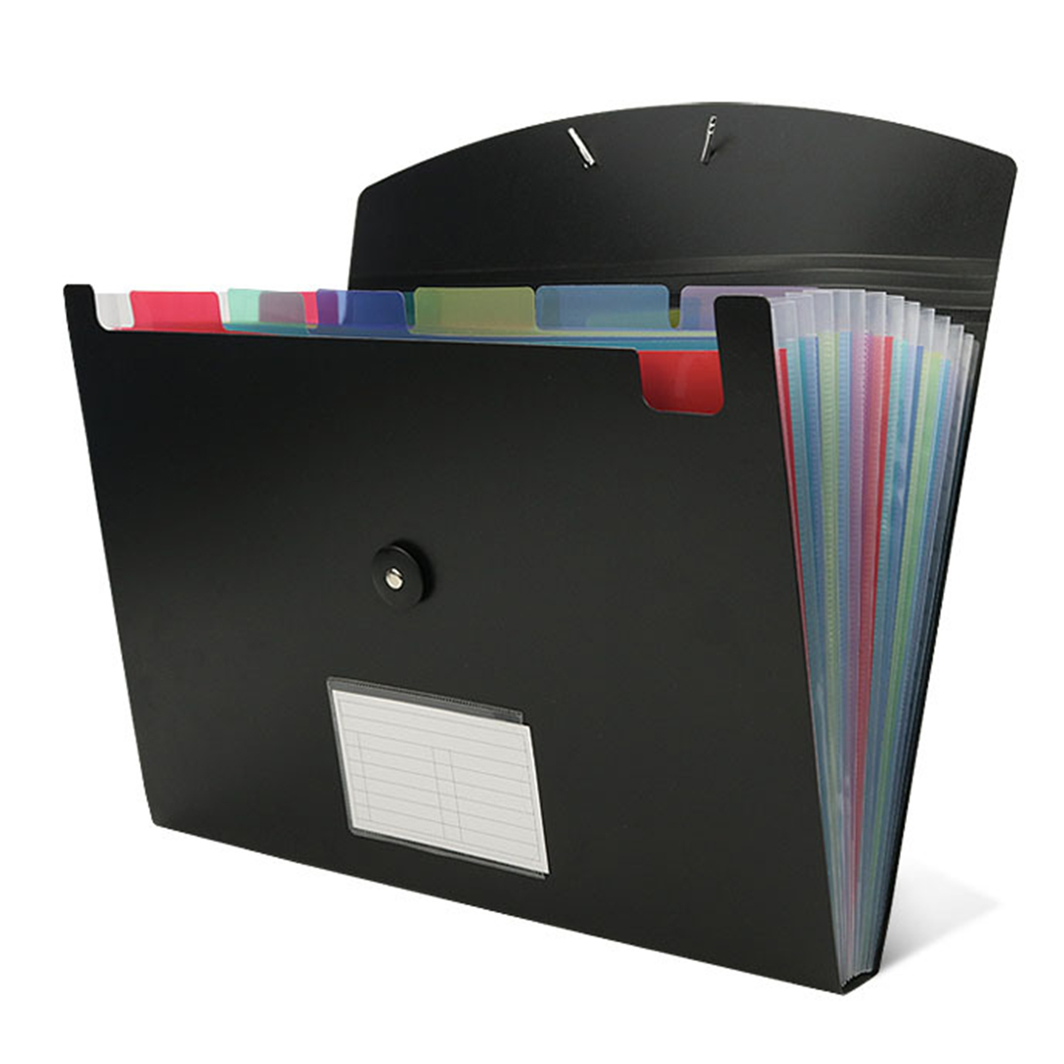Accordian File Organizer Pocket Expanding File Folder Plastic Expandable File Folder Durable Easy to Use