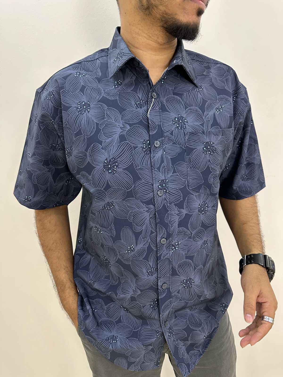 Shohure Micro Stretch Half Sleeve Shirt