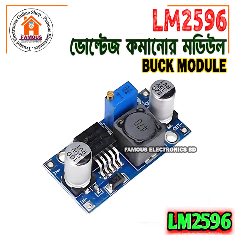 LM2596 DC-DC Buck Converter Step-Down Power Supply Module-1PCS