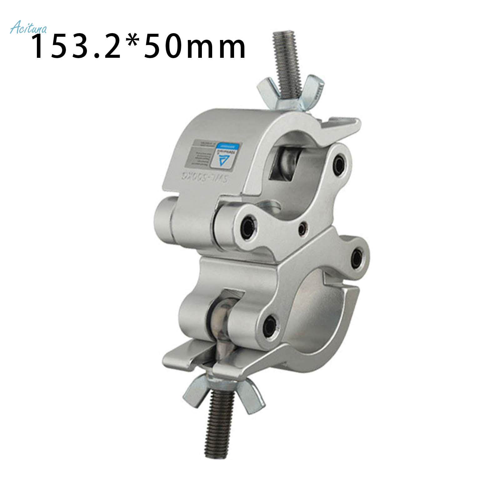 Dual Swivel Clamp Turn Swivel Coupler for Stage Arm Light Stand. 