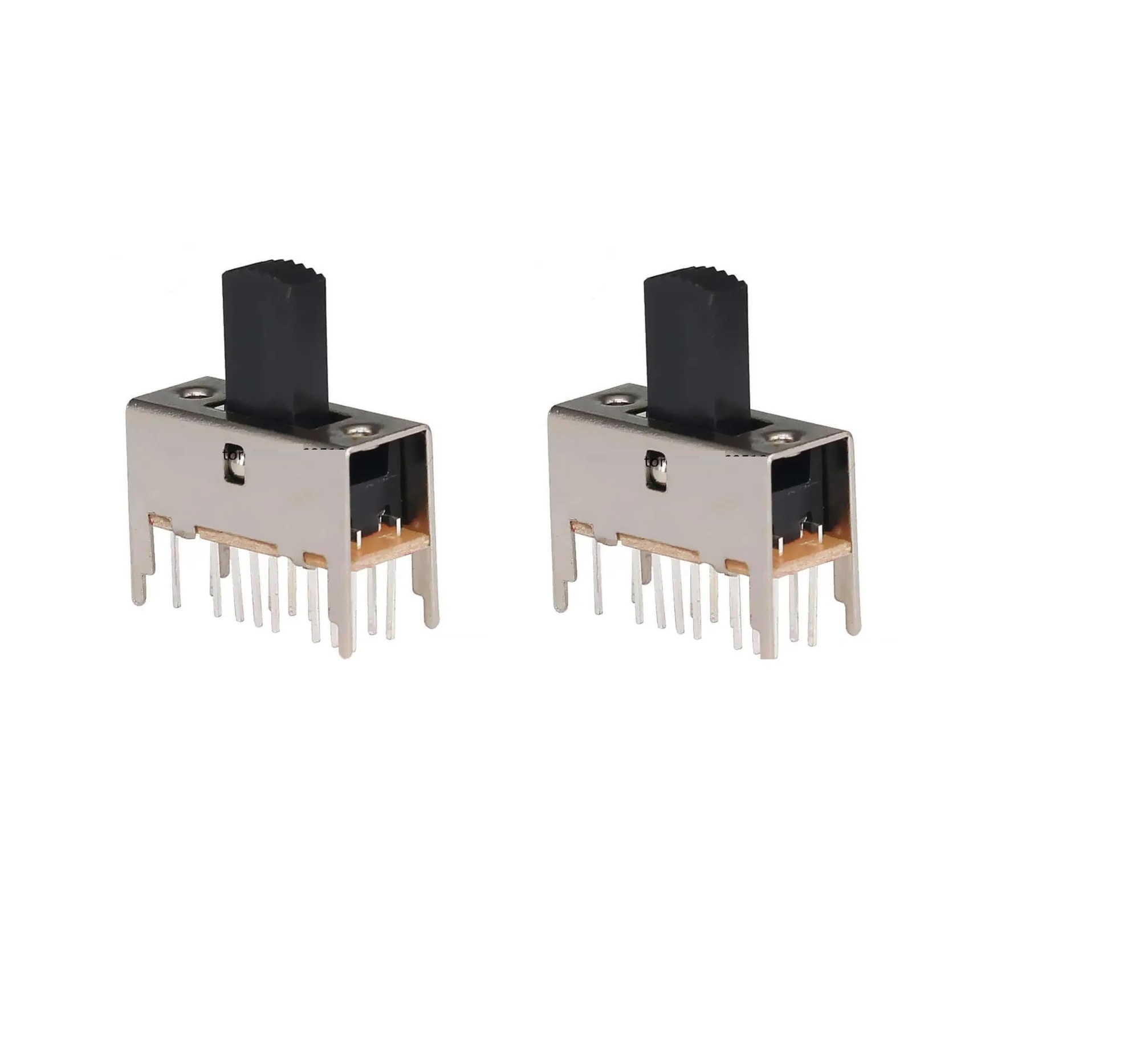 2 Pcs 16 Pin 3 Position 4P3T Panel PCB Mount Horizontal Slide Switch SK-43D02 4mm 9mm Pin Pitch