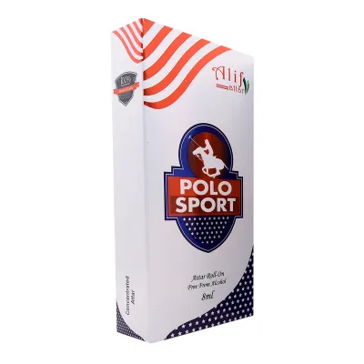 Alif POLO SPORT Attar Concentrated Perfume Oil 8ml Long