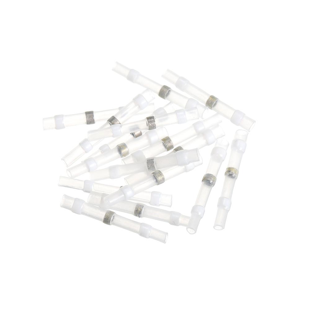 KOGEEK 200PCS Shrinkage Solder Sleeve Heat Shrink Tube bu-tt Terminal Wire Splice Connector H200-1. 
