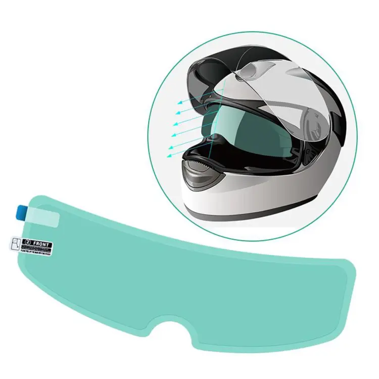 Universal Pinlock Anit-Fog Len Motorcycle Helmet Shields Anti Fog Film  Clear Helmet Visor Sticker : : Car & Motorbike