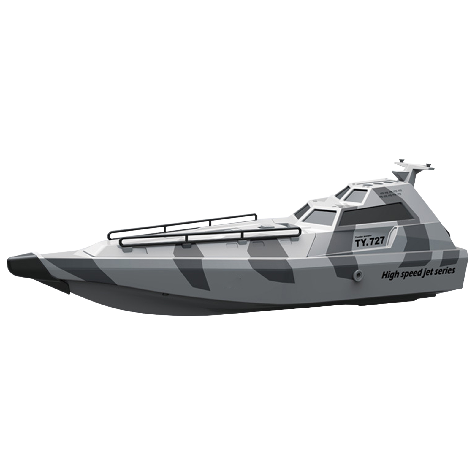 GC TY727 2.4GHz RC Turbojet Pump Boat High-Speed Remote Control Jet Boat With Low Battery Alarm Function For Kids Gifts. 