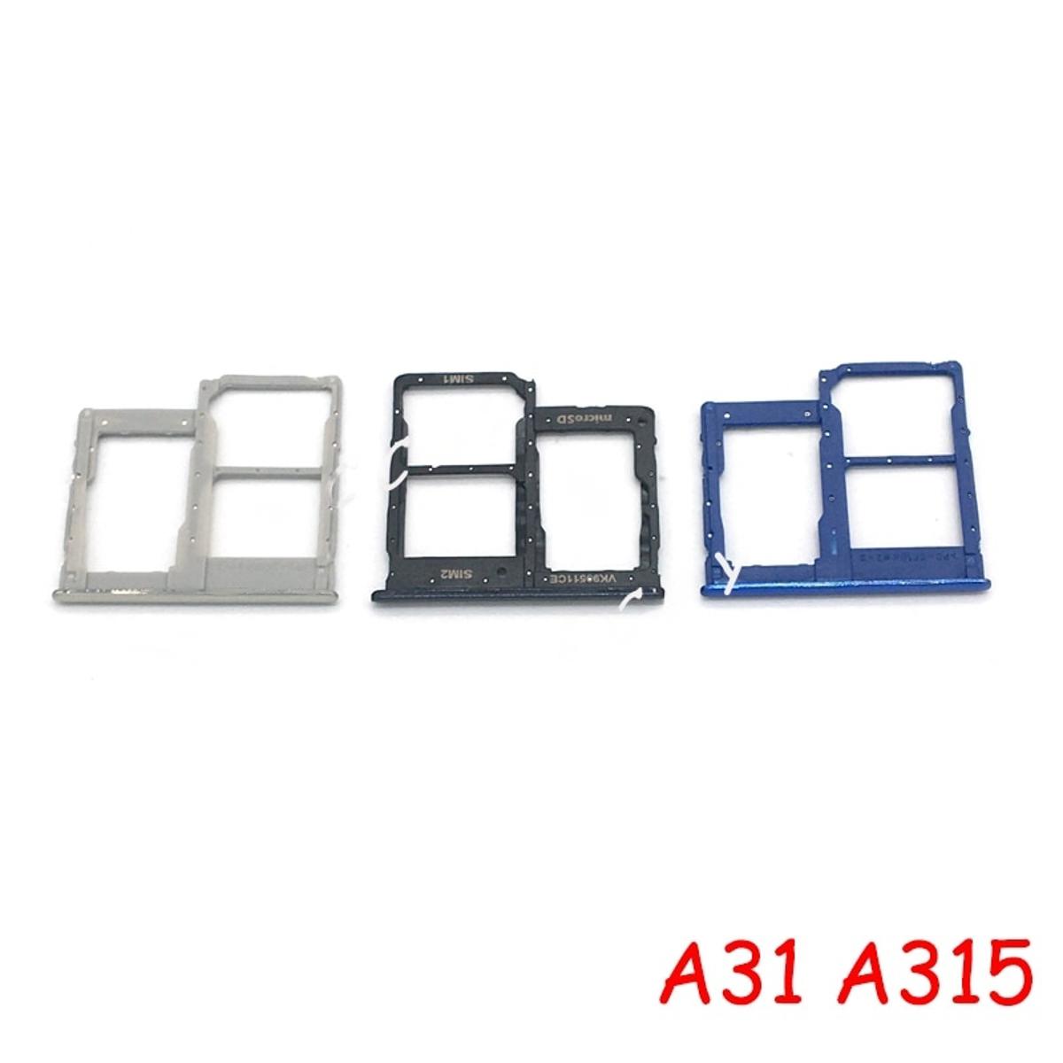 Sim Tray Dual Sim Door Memory Card Slot Replacement For Samsung Galaxy A31