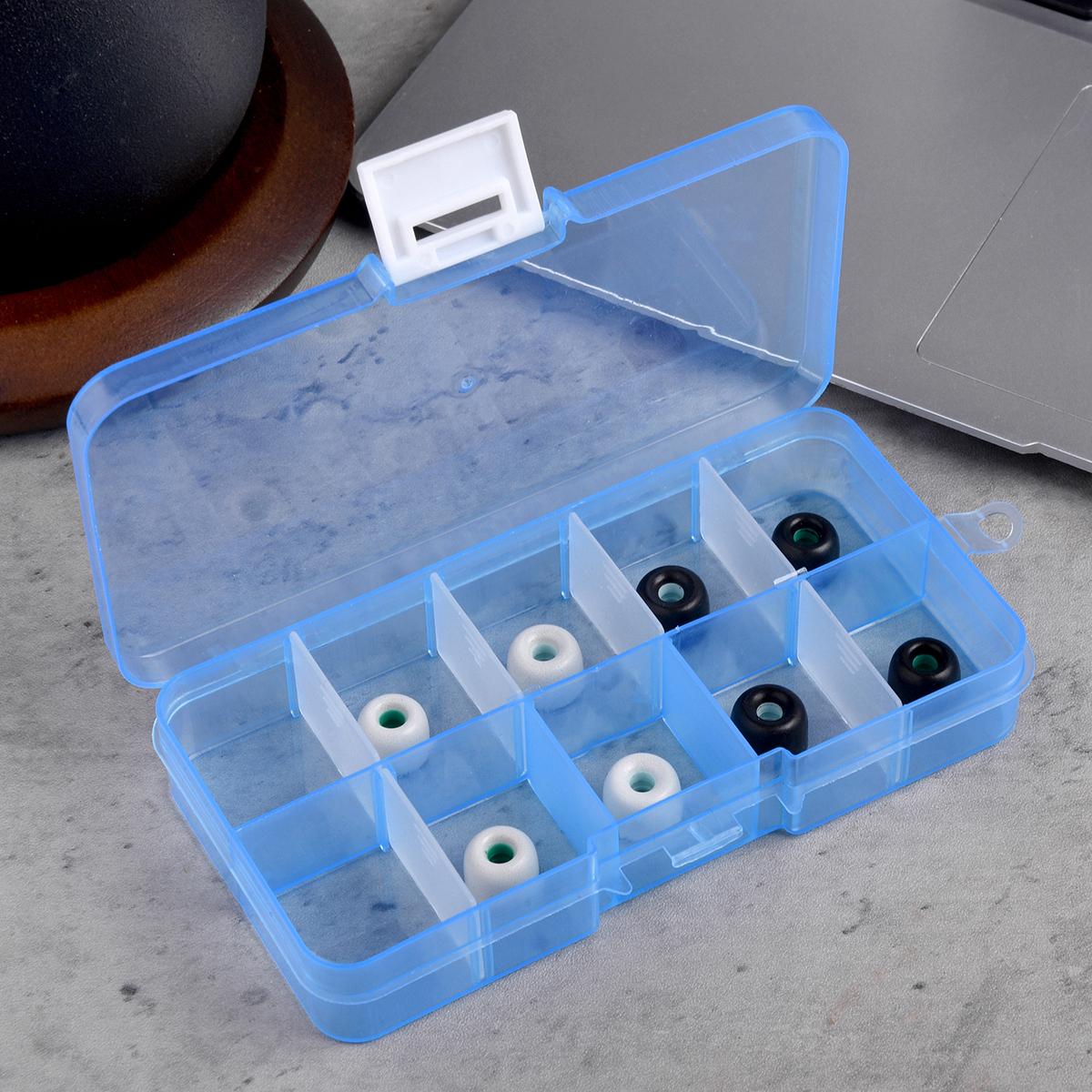 4pcs Memory Foam Ear Tips For Nothing Ear 1 Tws Earphone Eartips For Nothing Ear1 Tips Anti-Drop Noise Reduction 4mm. 