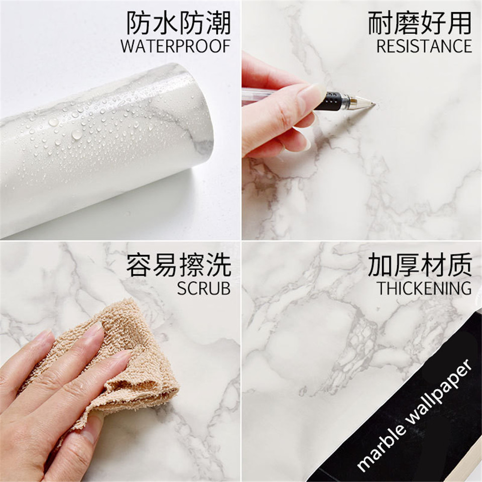 white marble patterns Self Adhesive contact sticker ( 40 sqf ) 20*2  sqf. 
