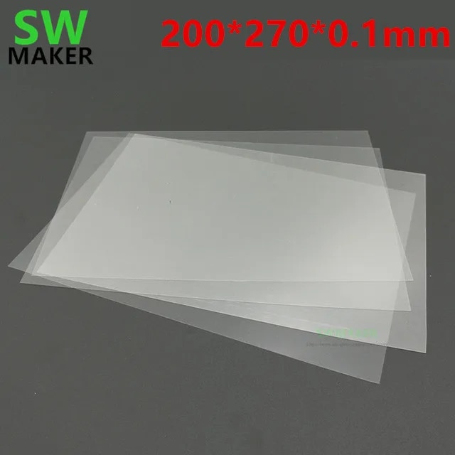 【3C VictoryEagle】Wanhao Duplicator 8 D8 3D Printer FEP Sheet FEP thickness